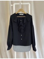 Miss Point Spirit Hunter‘s Box Lantern Sleeve Blouse(Reservation/2 Colours/Full Payment Without Shipping)